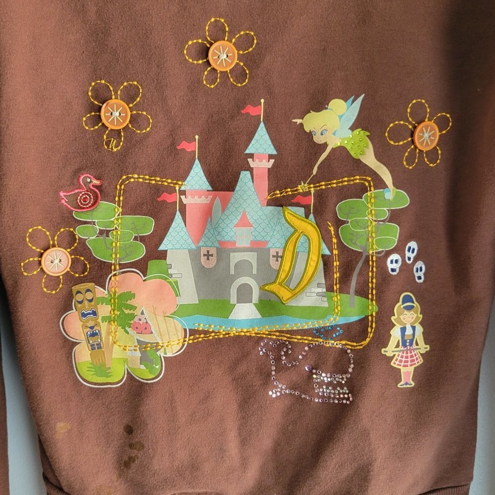Disneyland Zippered Hoodie Size Small - Picture 6 of 10